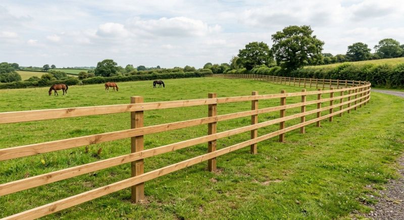 Horse Fence Replacement in Sacramento, CA