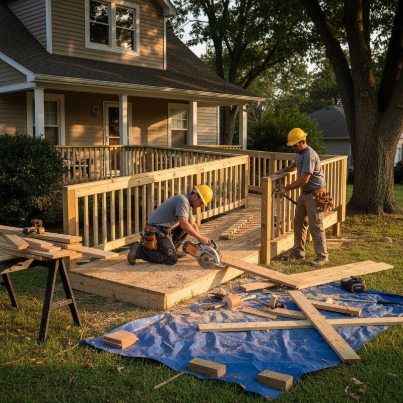 Mobility Ramp Construction in Conroe, TX