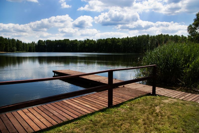 Pond Dock Installation in Olathe, KS