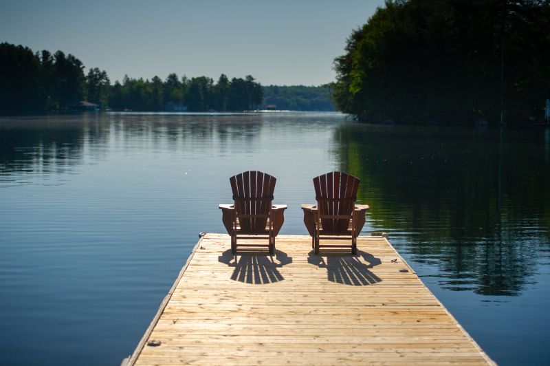 Pond Dock Installation in Overland Park, KS