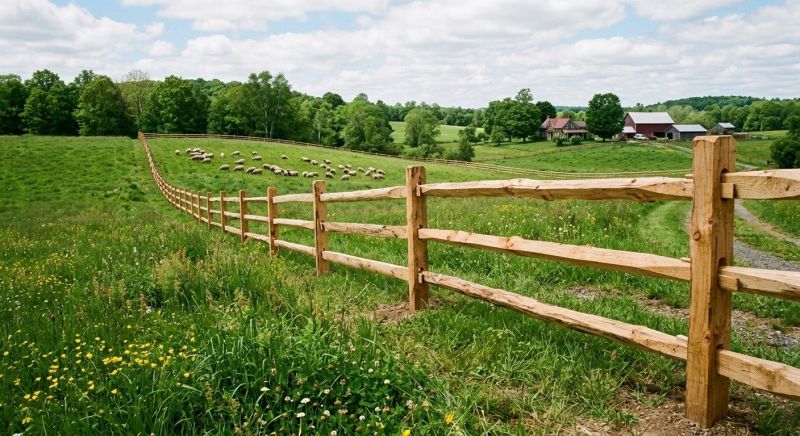 Rail Fence Construction in Roseville, CA
