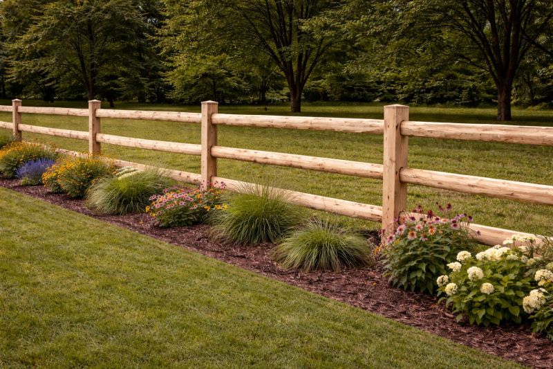 Split Rail Fence Replacement in Pearland, TX